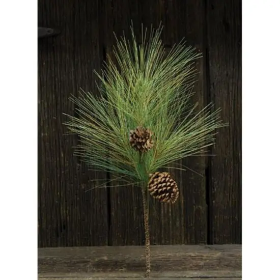Fine Woody Needle Pine Branch, 24" {1}