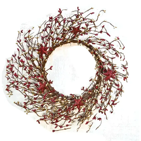 B&g Holiday Stars 14" Wreath {1}