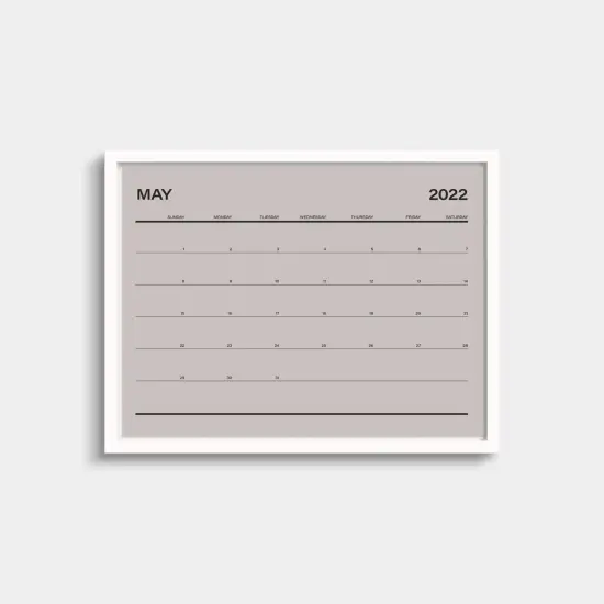 2022 Wall Art Calendar {6}