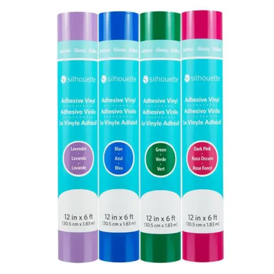 Silhouette Glossy Vinyl - 12" x 6' Royal Blue {2}