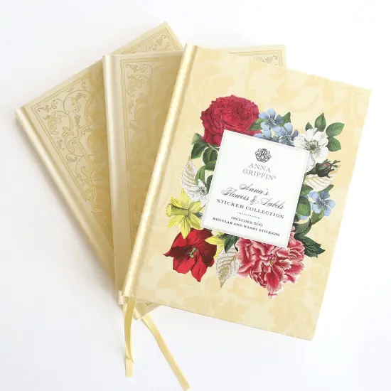 Anna's Flowers and Labels Art Journals {1}