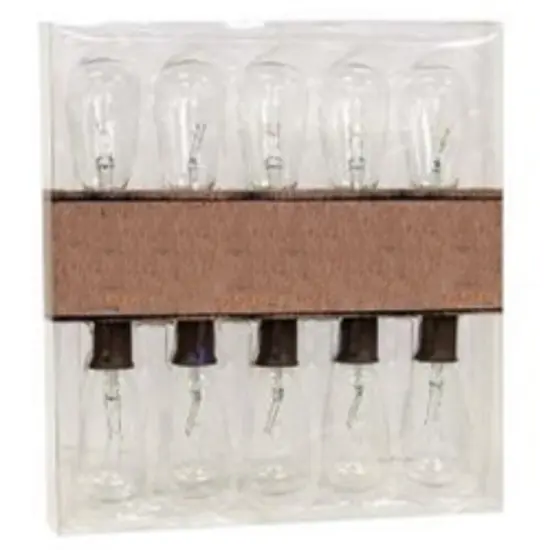 Clear Edison Light Strand, 10 Ct. {1}