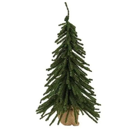 Mini Downswept Tree With Burlap Base 24" {1}