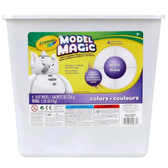 Model Magic&reg; Modeling Compound, White, 2 lb. Tub {1}