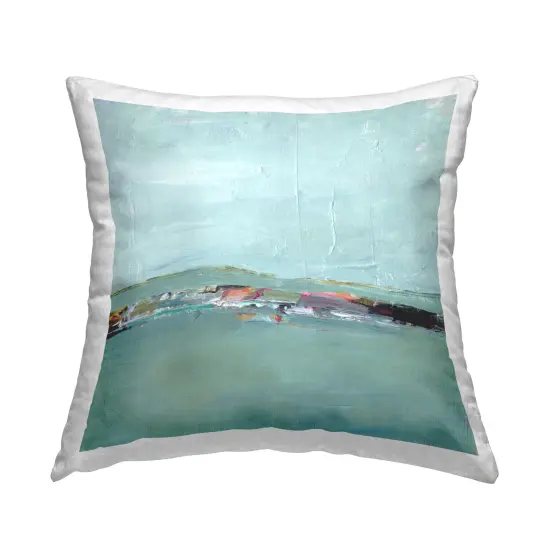Distant Ocean View Decorative Printed Throw Pillow Design by Ethan Harper, 18 x 7 x 18 {1}