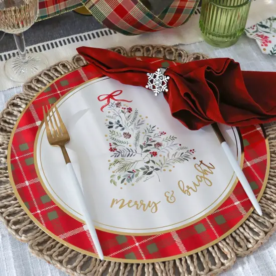 Kate Aspen Christmas 13&rdquo; Charger Plate Placemat {2}