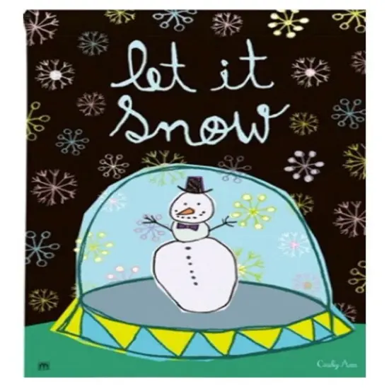 Snow Globe Garden Flag {1}
