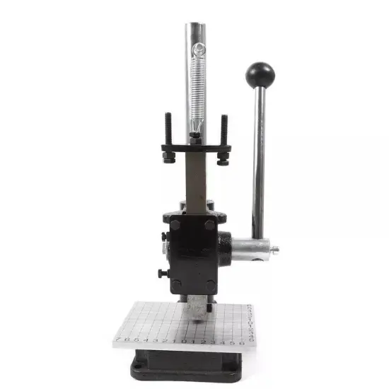 Leather Craft Imprinting Machine DIY Embossing Press Leather Stamp Punching Tool {3}