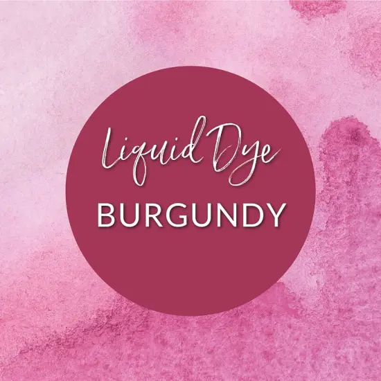 Burgundy Red - Liquid Dye for Candles & Resin {1}