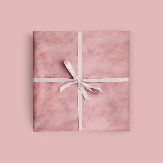 Pink Faux Fur Gift Wrap {1}