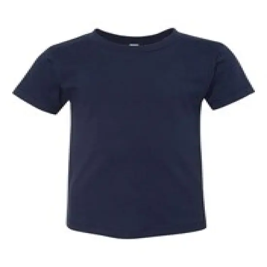 BELLA + CANVAS&reg; Toddler Crewneck Short Sleeve Jersey T-Shirt Navy {2}
