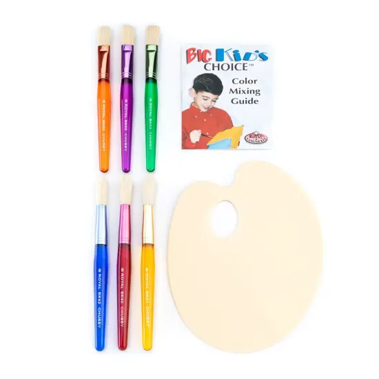 BK630 | Big Kid's Choice&trade; Toddler Chubby Brush Set with Palette {6}