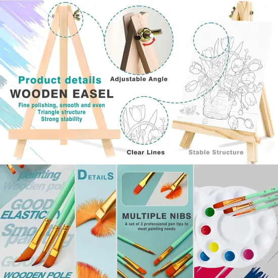 Pre Drawn Canvas to Paint for Adults {5}