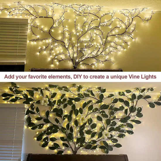 7.5FT led Twinkling Tree Branch Christmas Garland Light {3}