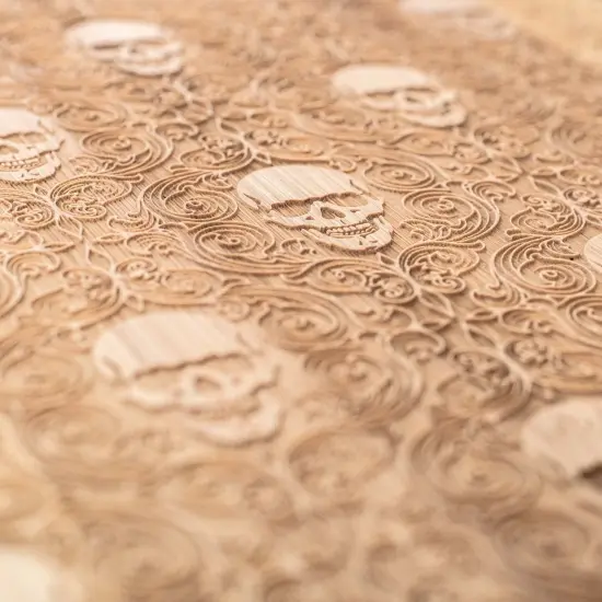 Gothic Baroque Cutting Board 14''x9.5''x.5'' Bamboo {4}