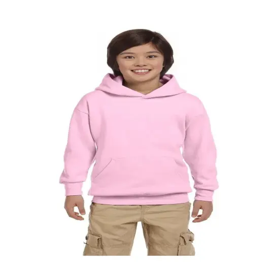 Gildan&reg; Youth Heavy Blend Hooded Sweatshirt Heliconia {7}