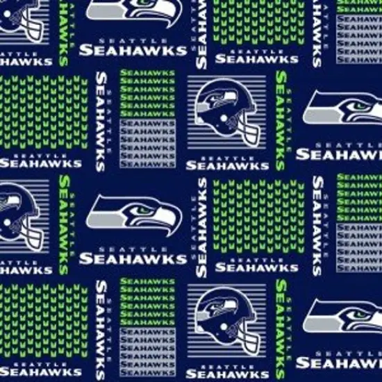 Licensed NFL Seattle Seahawks Cotton 6470-D Fabric by the Yard {1}