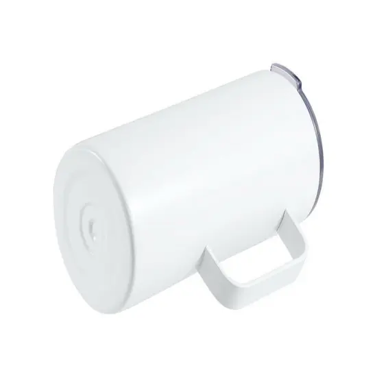 Craft Express 4 Pack 20oz Stainless Steel Sublimation Handled Mugs with Slide Lids {3}