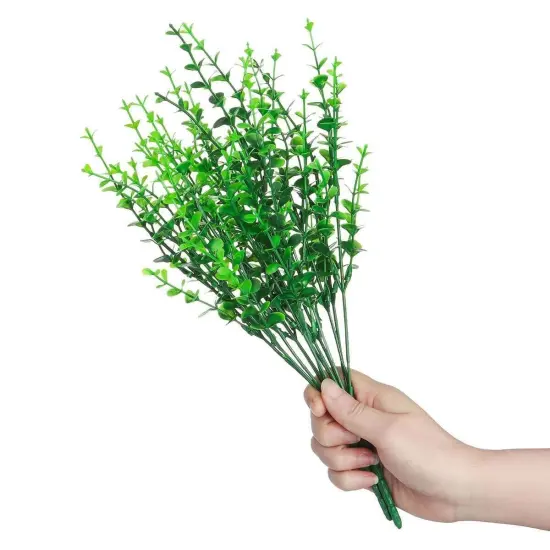 Artificial Eucalyptus Stems Plants Greenery Decor Leaves {3}