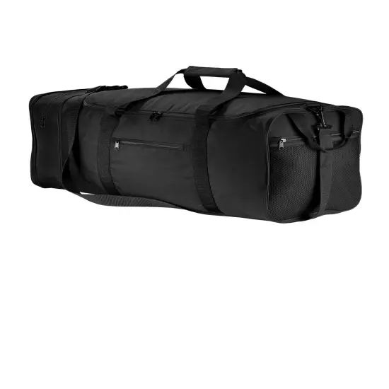 Port Authority&reg; Packable Travel Duffel Black {1}