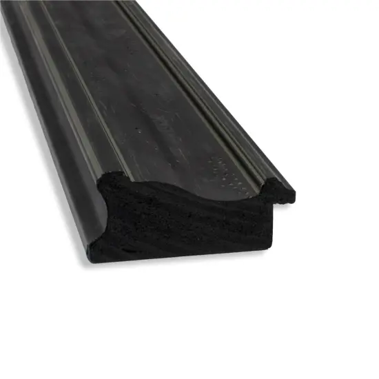 Amanti Art Mirror Makeover Bathroom Mirror Frame Border Kit -Fully Assembled Peel and Stick Frame - Mirror NOT Included - Shipwreck Narrow Trim Shipwreck Black {2}