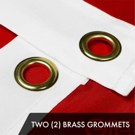 G128 3 Pack: Tennessee TN State Flag | 2.5x4 Ft | ToughWeave Series Embroidered 300D Polyester | Embroidered Design, Indoor/Outdoor, Brass Grommets {2}