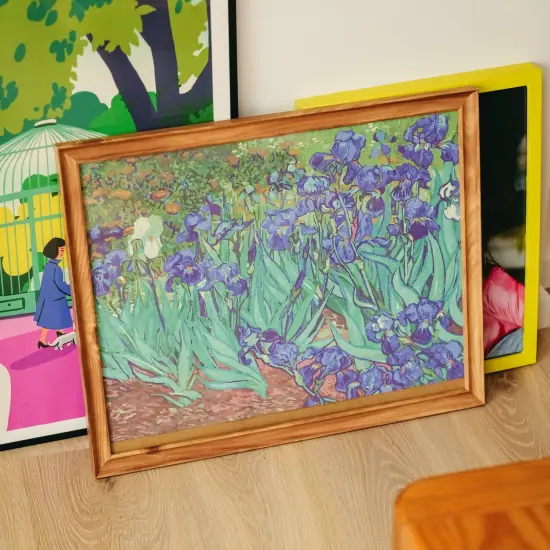 Irises, Vincent van Gogh {1}
