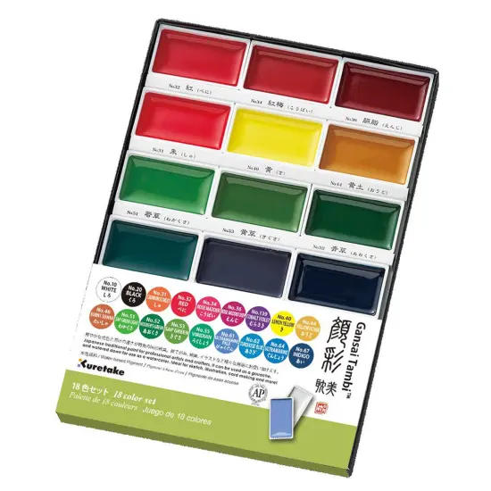 Gansai Tambi Watercolor Pans {1}