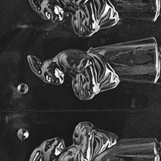 3D Mother Bunny Chocolate Candy Mold {3}