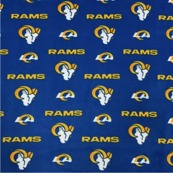 Licensed NFL Los Angeles Rams Light Blue Fleece 70402D {1}