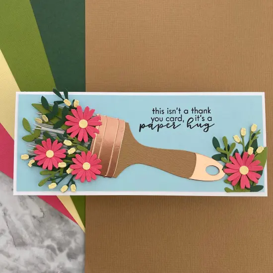 HAZELNUT - Textured 12x12 Cardstock - Encore Paper {4}