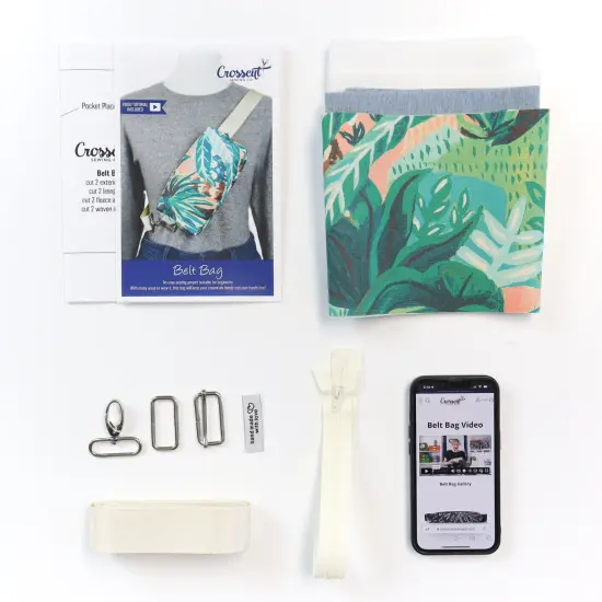 Crosscut Sewing Co.&reg; Belt Bag Sewing Project Kit - Beginner Friendly DIY Sewing Kit Belize {6}