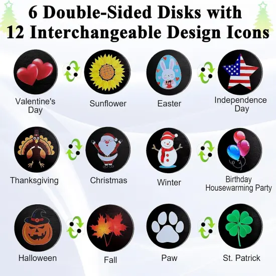 Welcome Sign for Front Door Porch Standing (Black) {2}