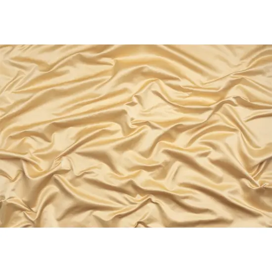 1 Yard Soft Gold Silk Duchesse Satin Premium Collection Formal Fabric, 59 Inches Wide {4}
