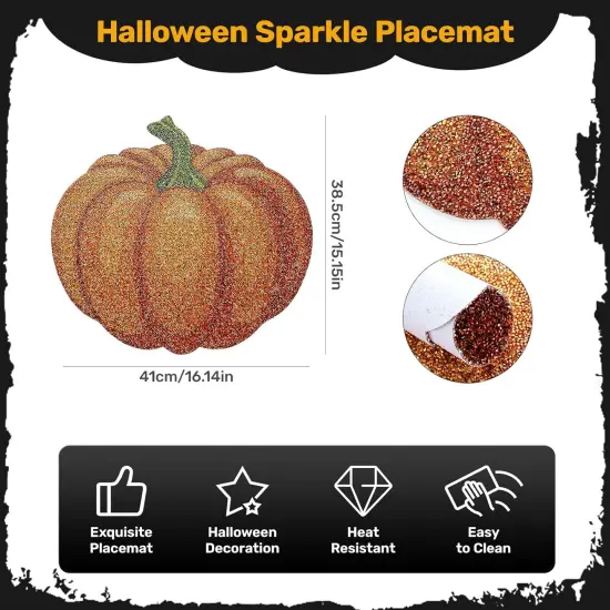 Halloween Pumpkin Placemat {3}