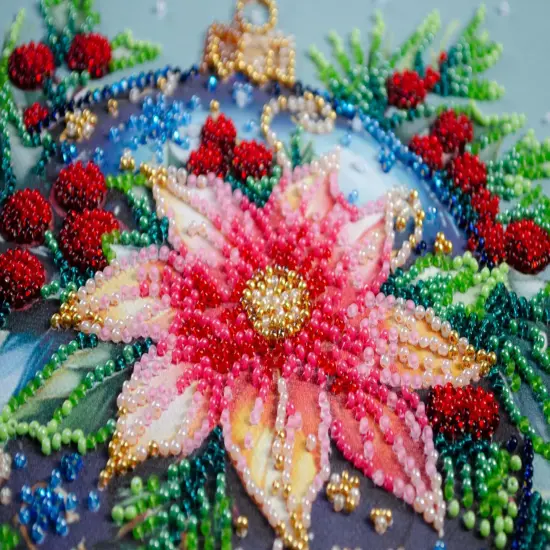 Bead embroidery kit - Christmas glow {2}