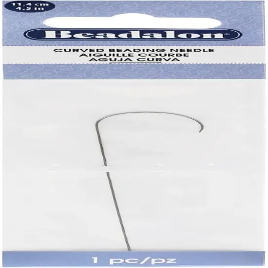 Artistic Wire Beadalon Stiff Curved Needles 4.5-Inch {1}