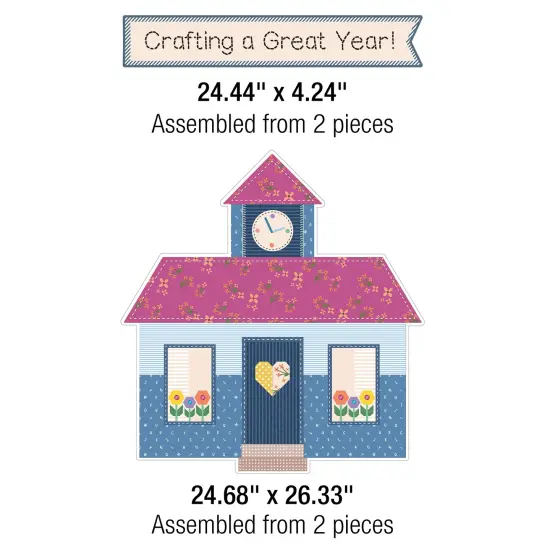 Carson Dellosa Crafty and Cool 64PC Motivational Bulletin Board Set, Arts & Crafts Theme Wall Art With Positive Affirmation for Back to School Decorations, Chalkboard, and Classroom Decor {3}