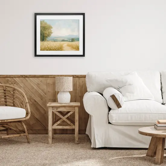 Stupell Industries Pastoral Wandering Path Framed Print Under Glass, design by LSR Creative Studio {2}