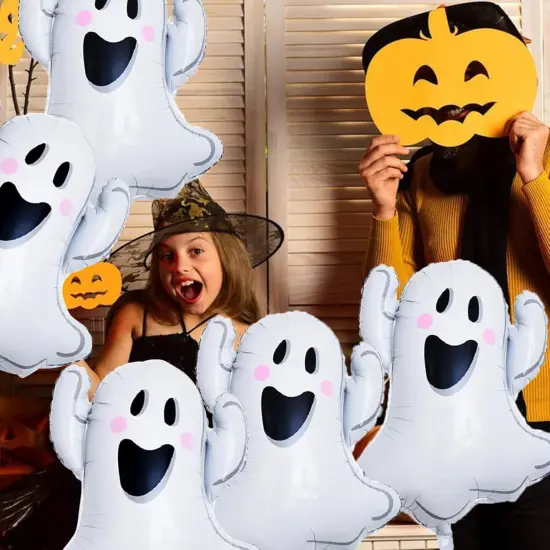 Halloween Scary Ghost Foil Balloons(Lvmo01) {4}