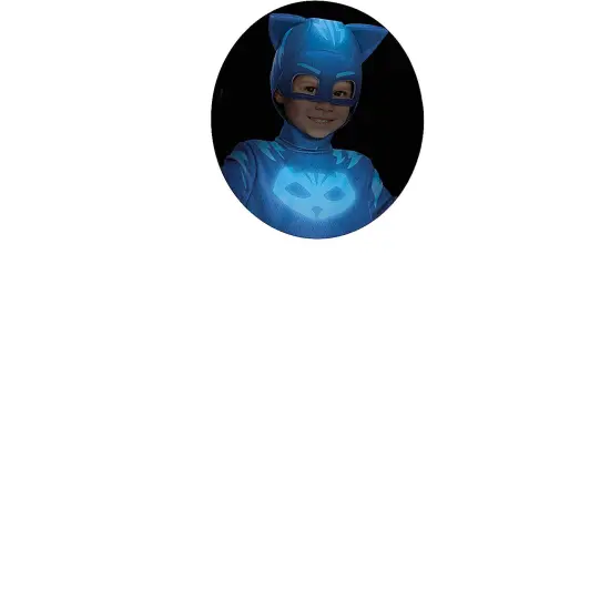 Boys PJ Masks Catboy Costume with Detachable Tail and Headpiece, Perfect for Halloween Parties {3}