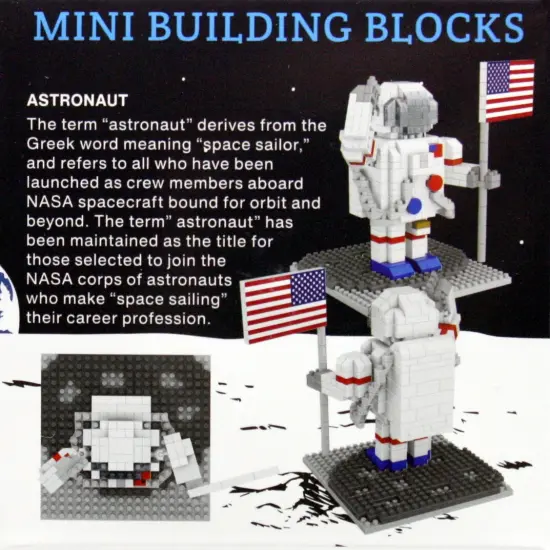Mini Building Blocks - Astronaut {4}