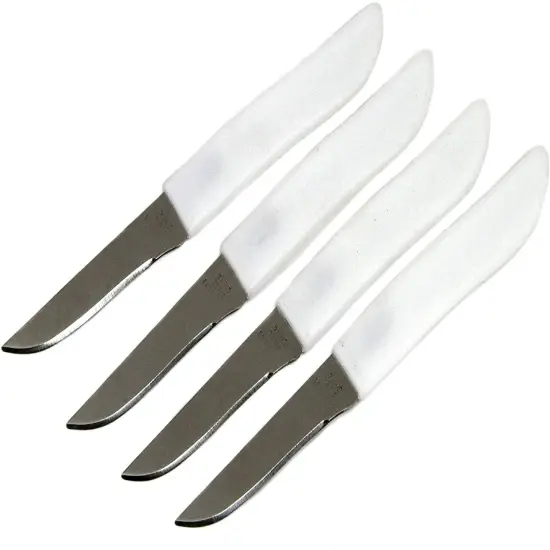 Chef Craft 4pc Stainless Steel Blade Paring Knives Set - Great for Cutting Fruits & Vegetables {1}