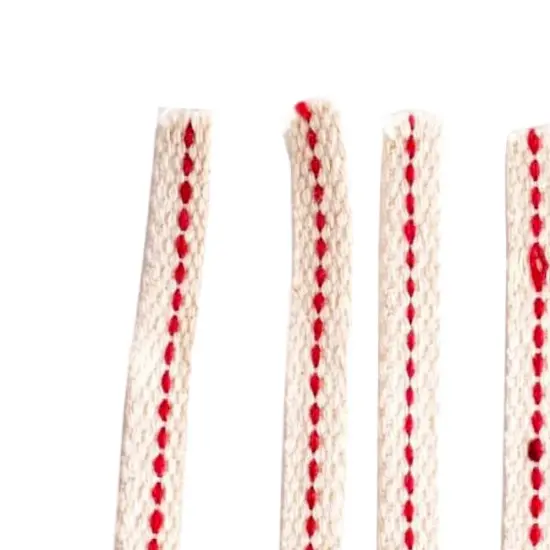 3/8" Flat Cotton Wick for Oil Lamps with a #00 Burner and Lanterns Pack of 5 {4}