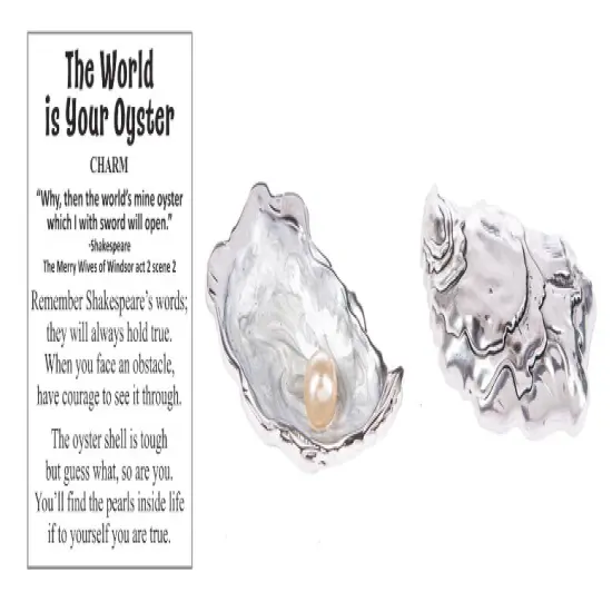 The World is your Oyster Charm {1}
