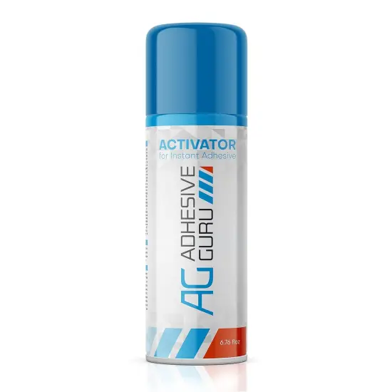 Adhesive Guru AG220A CA Glue Activator Spray 6.75 fl oz &ndash; Fast Cure Accelerator for Wood, Crafts & DIY Repairs {1}