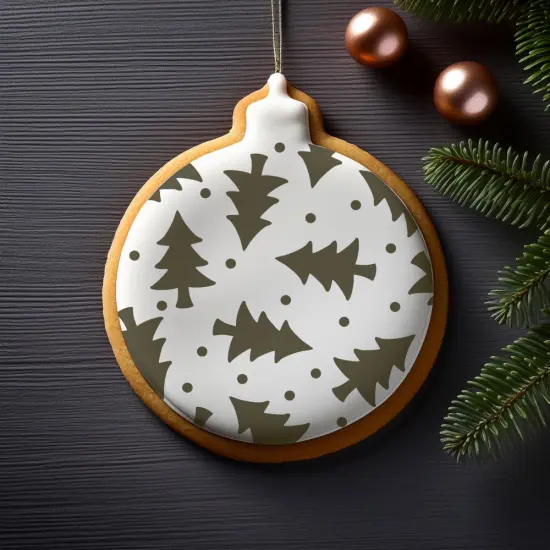 Christmas Balls Cookie Stencils | C234 by Designer Stencils | Cookie Decorating Tools | {2}