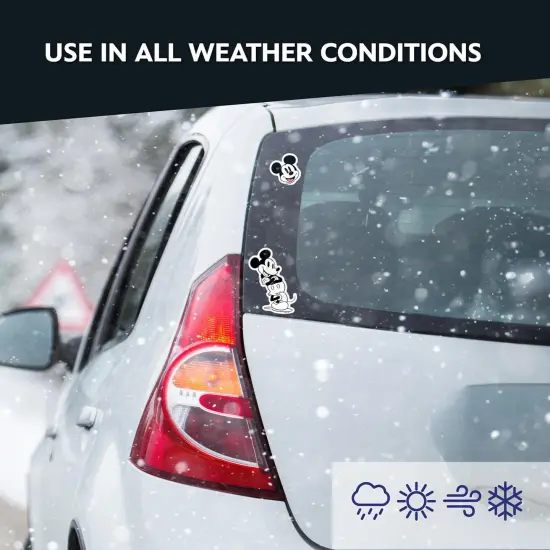 Set of 5 Mickey Mouse Stickers for Kids and Adults-Disney Classic Mickey Mouse Decals {4}