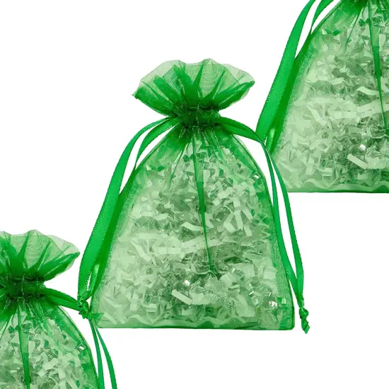 Compact 5&rdquo; x 8&rdquo; Organza Bags Great for Baby Shower Favors {4}