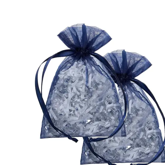Charming 6&rdquo; x 9&rdquo; Organza Bags Elegant Gift Holders {2}